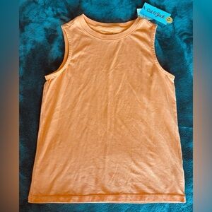 NWT Cat & Jack Orange Sleeveless Top Size M (8)